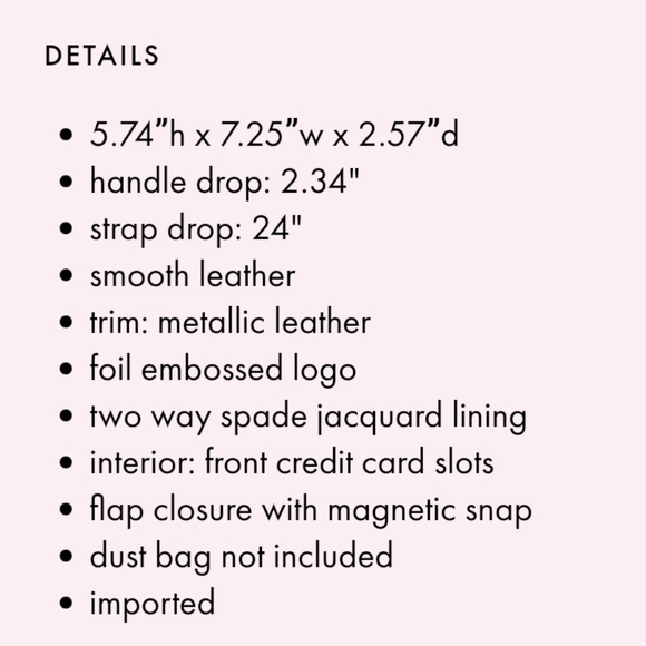 ๐50% OFF - NWTโผ๏ธ Kate Spade brand Wrapping Party Gift Box Crossbody - Picture 4 of 14